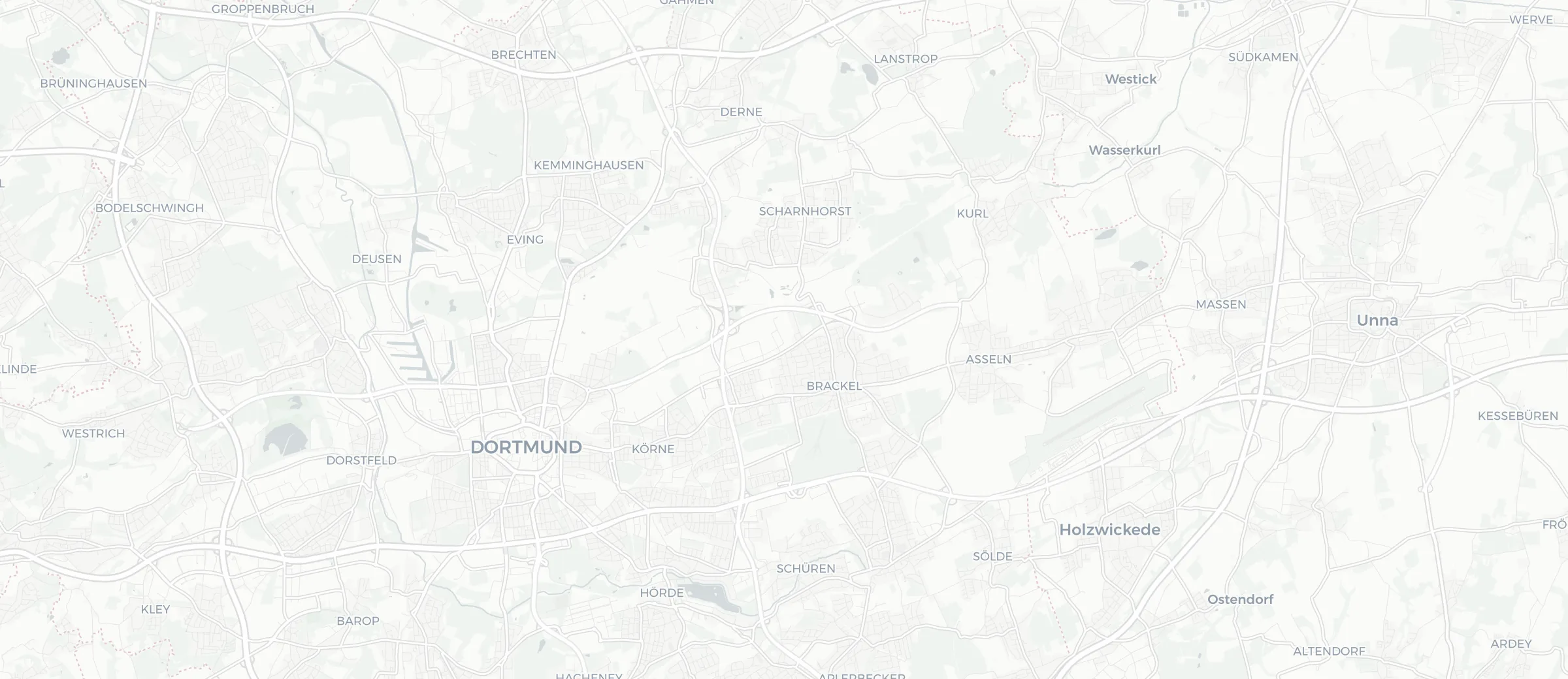 Kartenausschnitt mit dem Standort der RUHR Akademie GmbH, Oberste-Wilms-Straße 20, 44309 Dortmund