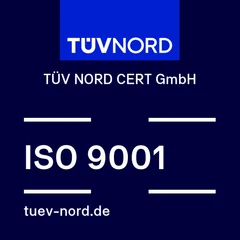 TÜV NORD CERT — ISO 9001 zertifiziert